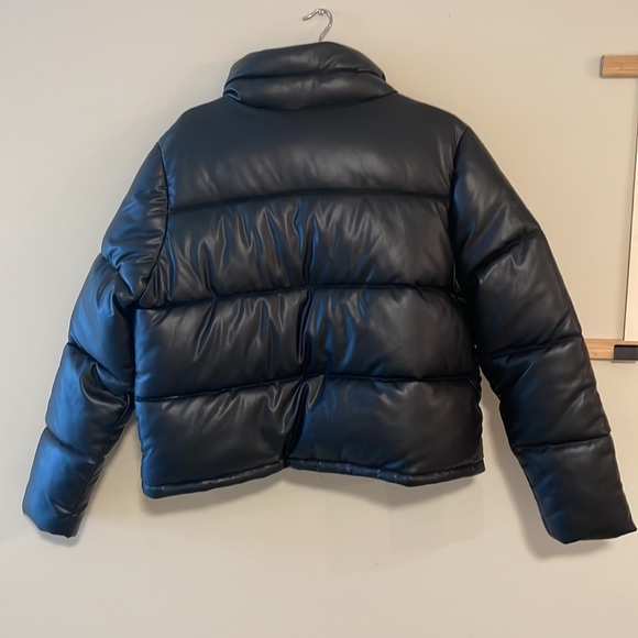 Dex l Faux Leather Mini Puffer - Picture 6 of 6